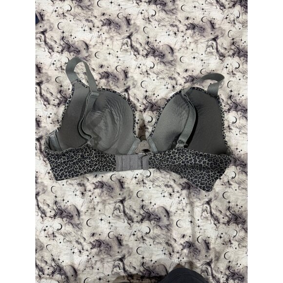 Grey cheetah print bra 34/36 DDD - Picture 2 of 4